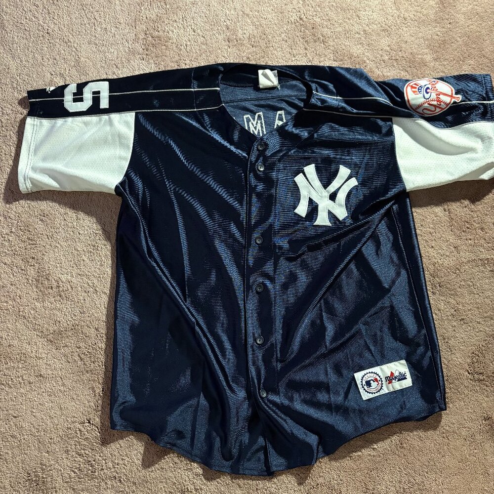 Vintage New York Yankees #25 Jason Giambi Jersey - Picture 1 of 5